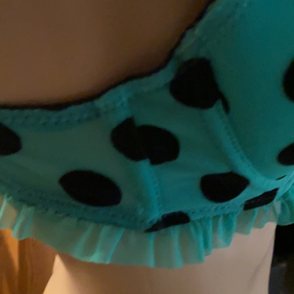 Nature intimates poke dot Teal green36B - Picture 4 of 8